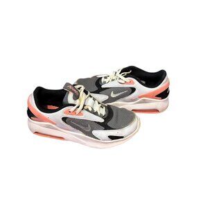 Nike Air Max Athletic Sneakers – Gray/White/Coral – Girls Size 4.5Y